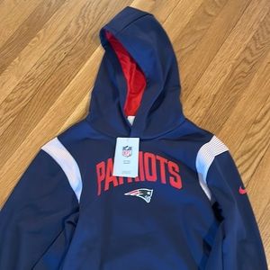 Nike Youth New England Patriots Hoodie Boys Brand New NWT Size Large L or XL